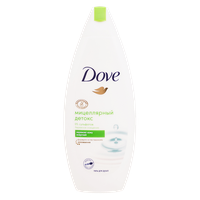 Dove Гель для душа Детокс-Уход Мицеллярный, 250 мл 1 шт