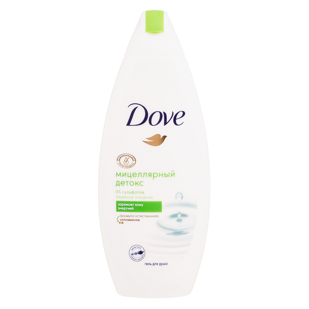 Гель для душа Dove Мицеллярный Детокс-уход 250мл Unilever - фото №18