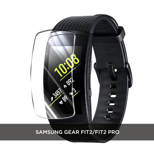 Гидрогелевая противоударная защитная пленка для Samsung Gear Fit2/Fit2 Pro / Самсунг Gear Фит2/Фит2 Про зарядное usb устройство 1м для samsung gear fit2 sm r220