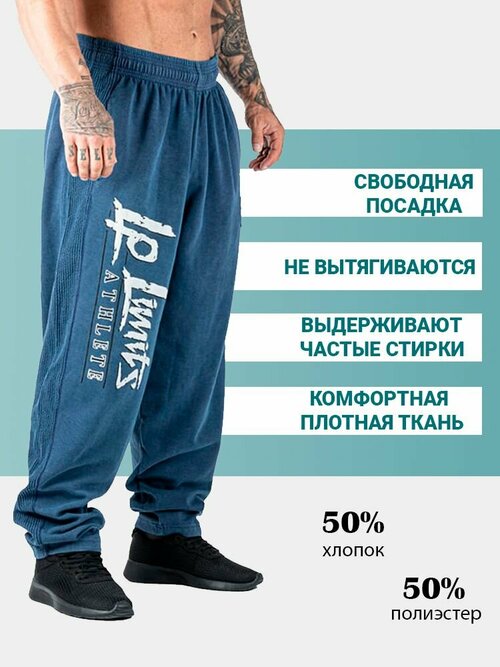 Брюки Legal Power, размер 2XL, синий