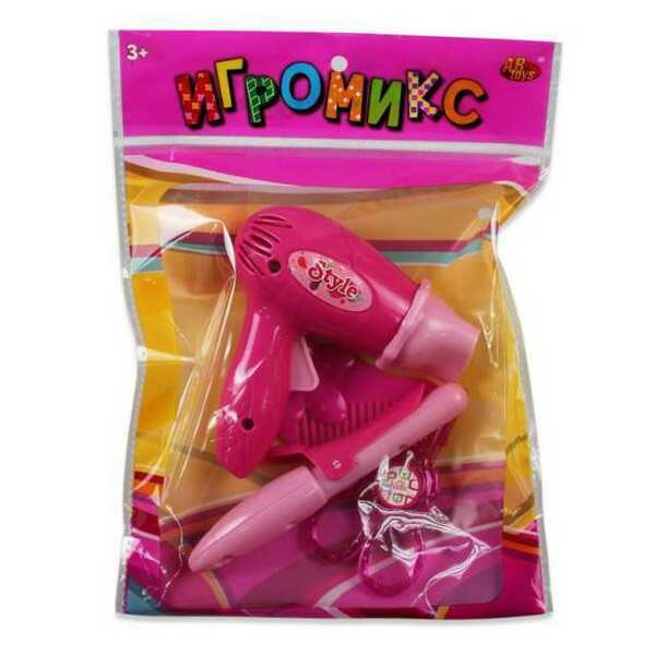 Набор Игромикс, Парикмахерская, 4 предмета - фото №4