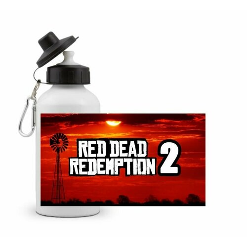 Бутылка спортивная RED DEAD REDEMPTION 2, РЕД деад редемптион 2 №1 бутылка спортивная red dead redemption 2 ред деад редемптион 2 5