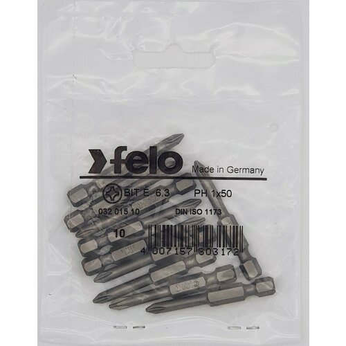 Felo Бита крестовая серия Industrial PH 1X50, 10 шт 03201510 03201510 (7 шт.)