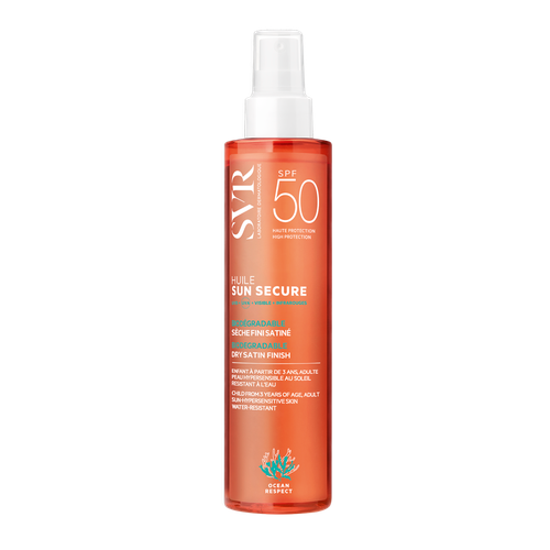 SVR Безопасное солнце Sun Secure Dry Oil Сухое масло SPF50 200 мл 1 шт