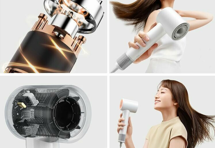 Фен Xiaomi Mijia Hight Speed Hair Dryer H501 SE (GSH509LF) White - фото №13