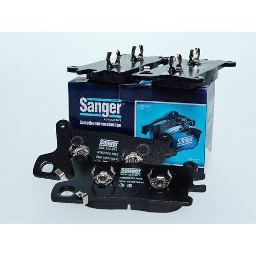Тормозные колодки Sanger для легковых автомобилей