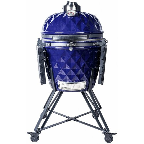 отсекатель жара big green egg conveggtor для гриля large egg Керамический гриль камадо - Diamond Egg XL Pro Blue