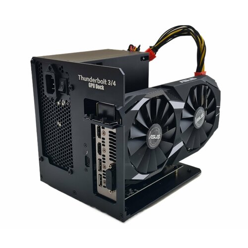 Внешняя видеокарта Wikingoo ASUS RX580 8Gb 2408S Thunderbolt 34 2690000₽