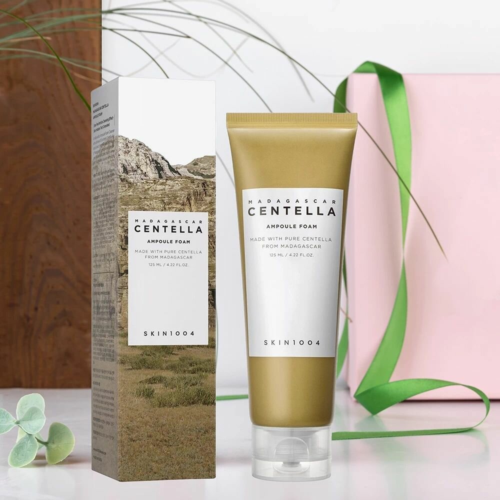 Skin 1004 Madagascar Centella Ampoule Foam, пенка для умывания с экстрактом центеллы, 125 мл. — фото 1