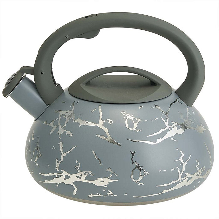 Чайник со свистком Alpenkok AK-540 из нержавеющей стали 3л индукционное дно