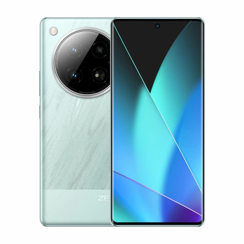 Смартфон Infinix ZERO 40 X6860 256+8GB, Ростест, Android 14, 6.78", 2436x1080, AMOLED, blue — фото 1