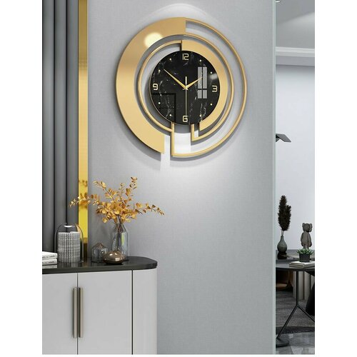 Настенные часы Современный минимализм 45 см х 45 см 3053₽