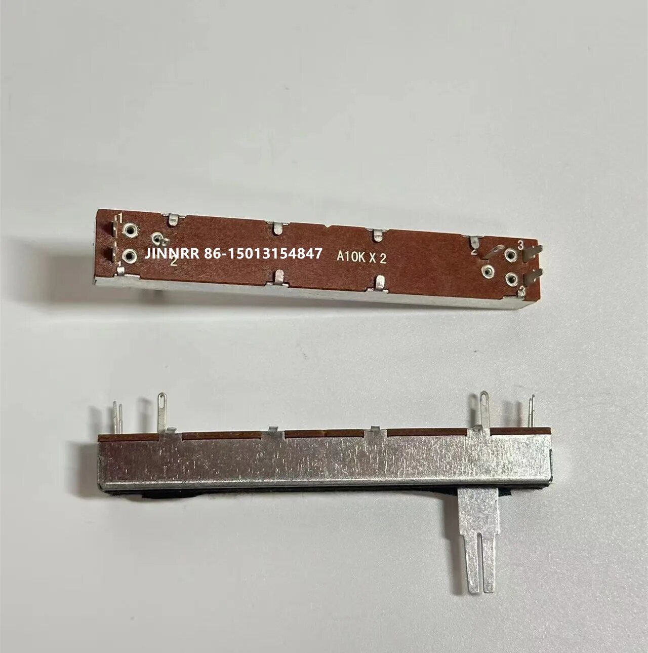 2 шт. 88 мм Φ потенциометр A10Kx2 / B10K/ A50K двухканальная ручка фейдера 20 ММ6 ширина 12 мм высота 11 мм A10kx2