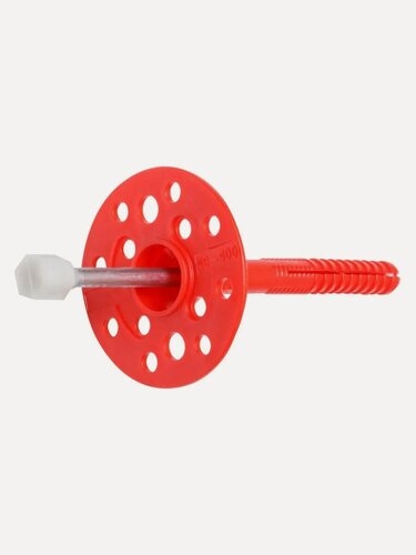 Изображение товара Дюбель для теплоизоляции 10х160 мм с металлическим гвоздем термоголовка STARFIX 50 штук (SMD5-54150-50)