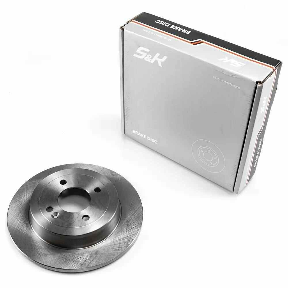 Диск тормозной S&K SKBD1159 задний, Hyundai Solaris 2010-, Kia Rio III 2011-