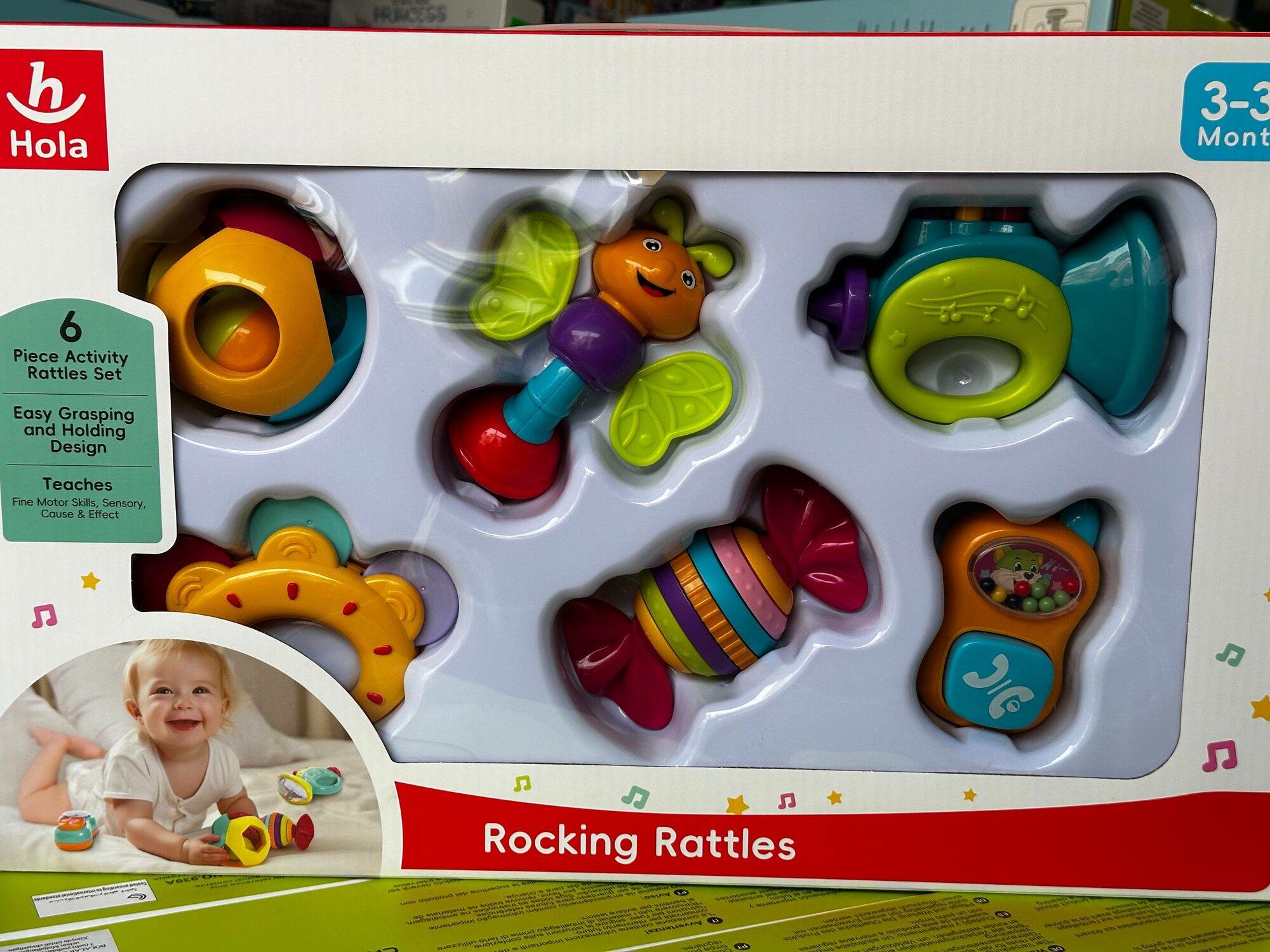 Набор погремушек Rocking Rattles Collection 1, бренд MaamandBaby