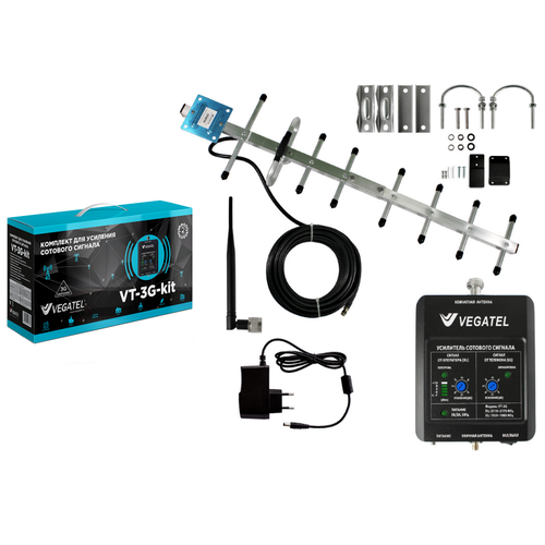 Комплект VEGATEL VT-3G-kit (LED) vegatel репитер vegatel vt 900e led 2017