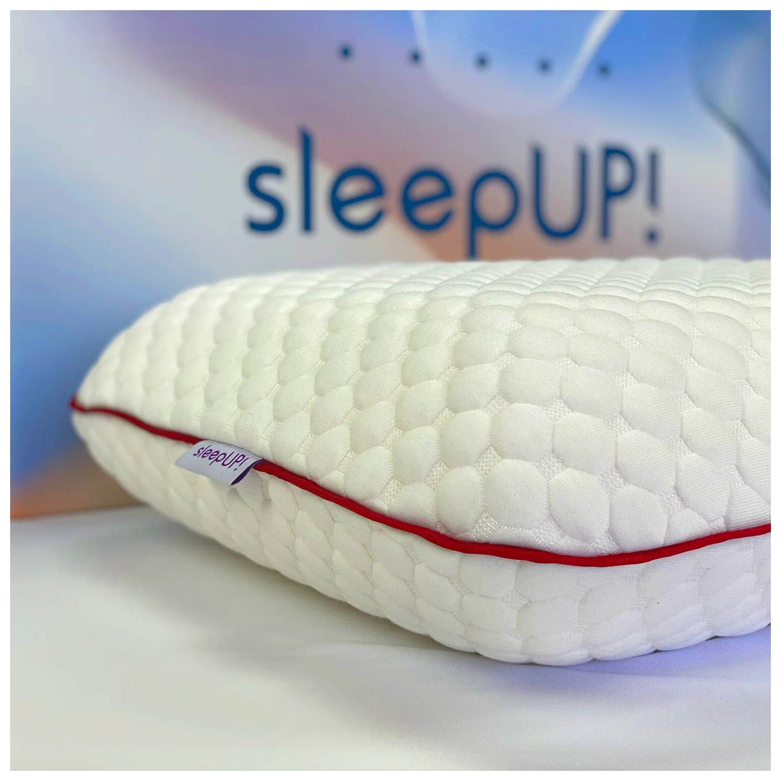 Анатомическая подушка SleepUp Soft S с эффектом памяти для детей и взрослых - фотография № 3