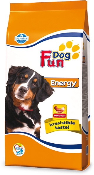 Fun Dog Energy с курицей сухой корм для взрослых собак