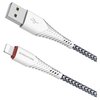 Кабель BOROFONE BX25 Powerful, USB - Lightning, 2.4A, 1м, белый - изображение