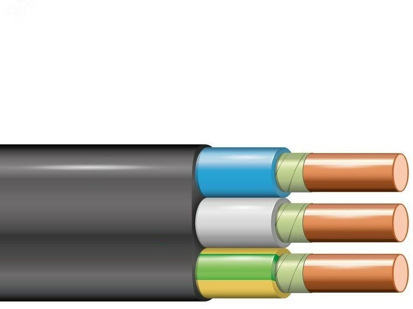 Кабель силовой ППГнг(А)-HF 3х1.5-0.66 однопровол очный (барабан)ТРТС | код. | Ореол ( 100м. )