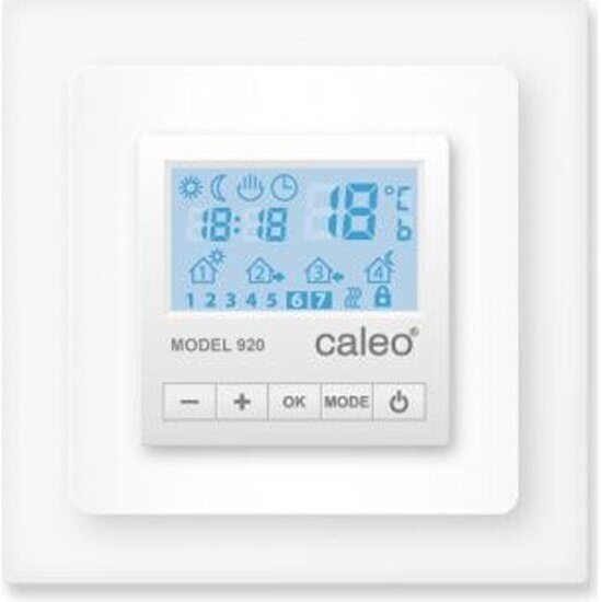 Терморегулятор Caleo 920 белый с адаптерами