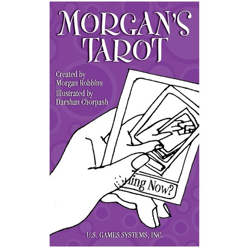 Гадальные карты U.S. Games Systems Таро Morgan`s Tarot, 88 карт, белый/фиолетовый, 385 morgan greer tarot моргана грига таро карты инструкция на английском языке