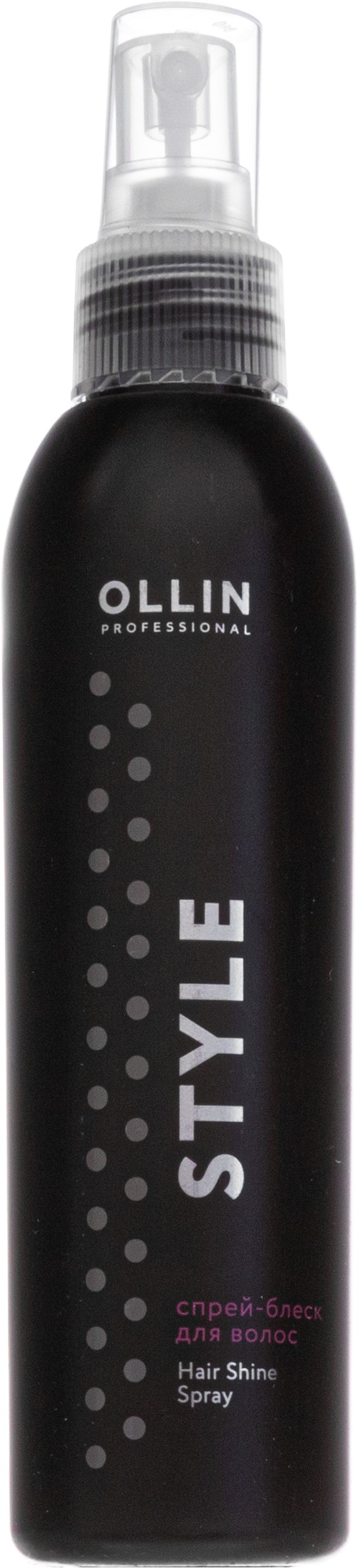 Ollin Professional Спрей-блеск для волос Hair Shine Spray 200 мл (Ollin Professional, ) - фото №12