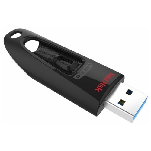 Флешка SanDisk Ultra USB 3.0 128 GB, 1 шт., черный