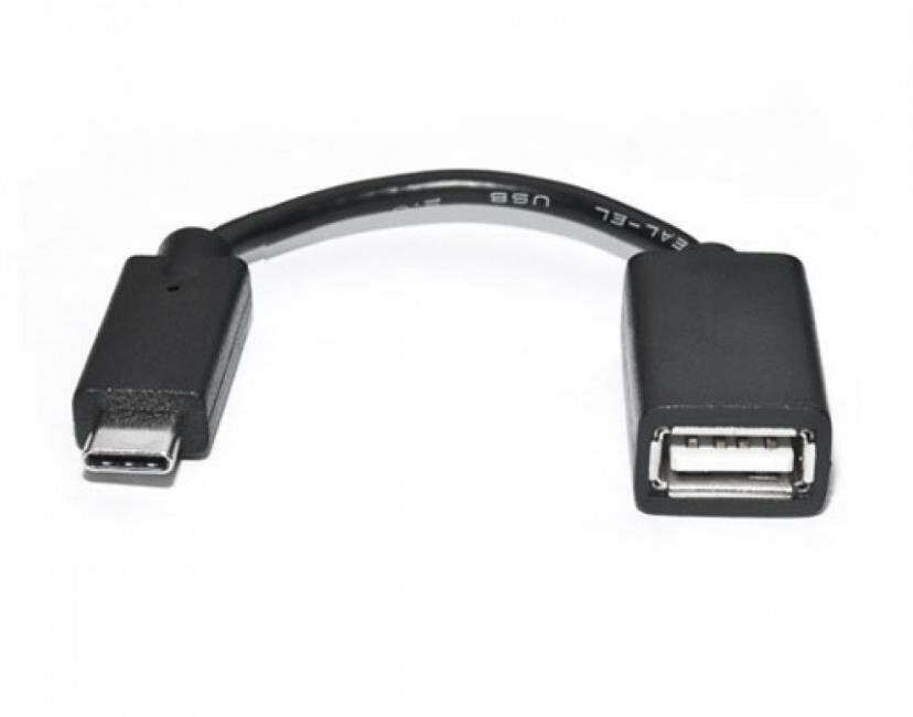 Atcom USB OTG - USB Type-C (АТ4716), 0.1 м, 1 шт., черный