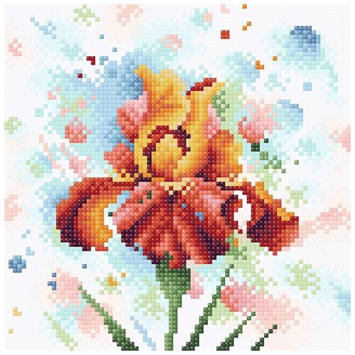 фото Страстное очарование набор для выкладывания стразами 20х20 brilliart мс-038