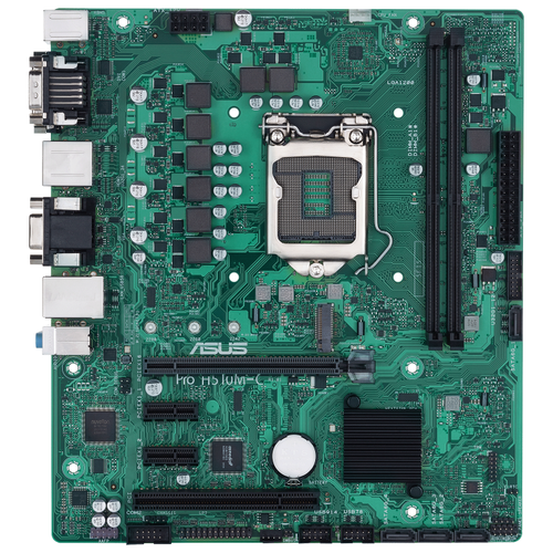 фото Материнская плата asus pro h510m-c/csm (lga1200, matx)