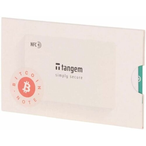 Криптокошелек TANGEM Note BTC, Bitcoin, NFC, EAL6+, Android, iOS [tg109]