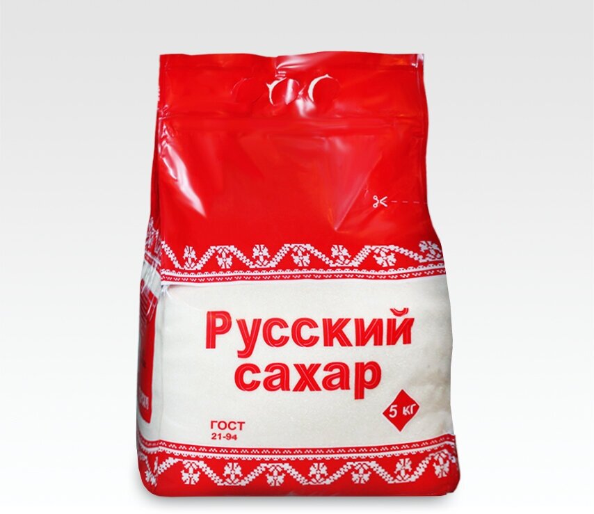 Сахар Русский сахар сахар-песок, 5 кг