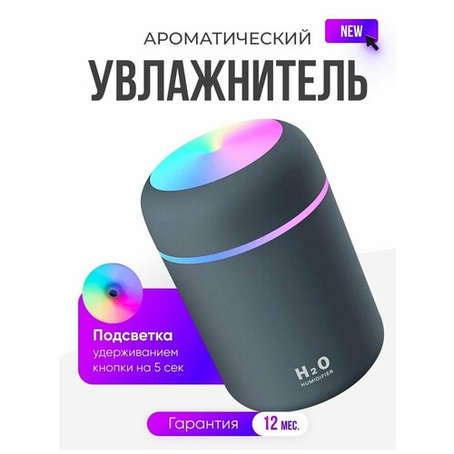 Увлажнитель воздуха ультразвуковой для дома H2O черный 89000₽