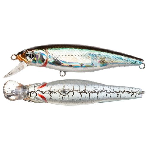 фото Воблер pontoon 21, greedy-guts 55sp-sr, 55мм, 4,0 гр., 0.7-1.0 м. pontoon-21