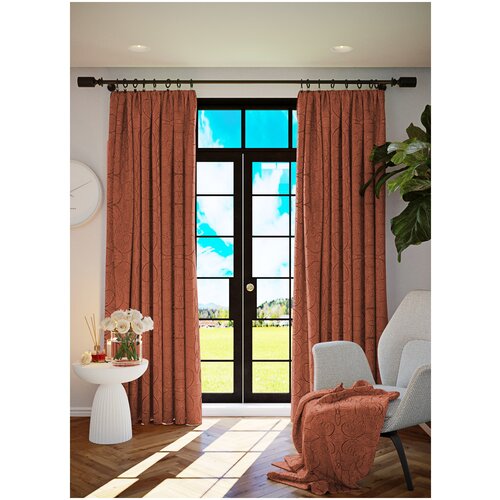 Портьеры Kismet Textile Турция комплект из 2х штор 400ш х 270в