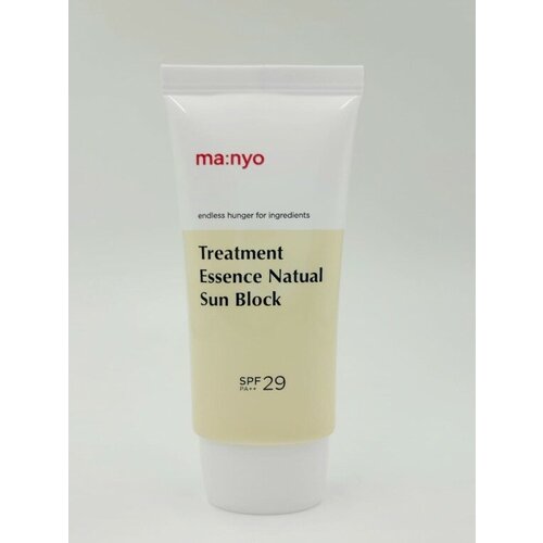 Manyo Factory Натуральный солнцезащитный крем Treatment Essence SPF29 PA++