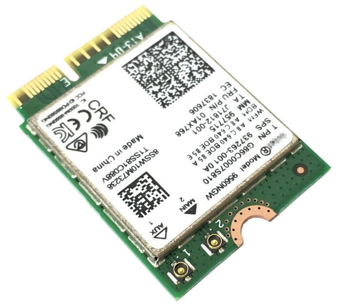 Bluetooth+Wi-Fi адаптер Intel 9560NGWAC