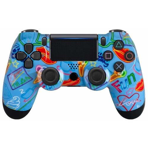 Геймпад для игровой приставки джойстик совместим с PlayStation PS4 и ПК Bluetooth беспроводной 128600₽