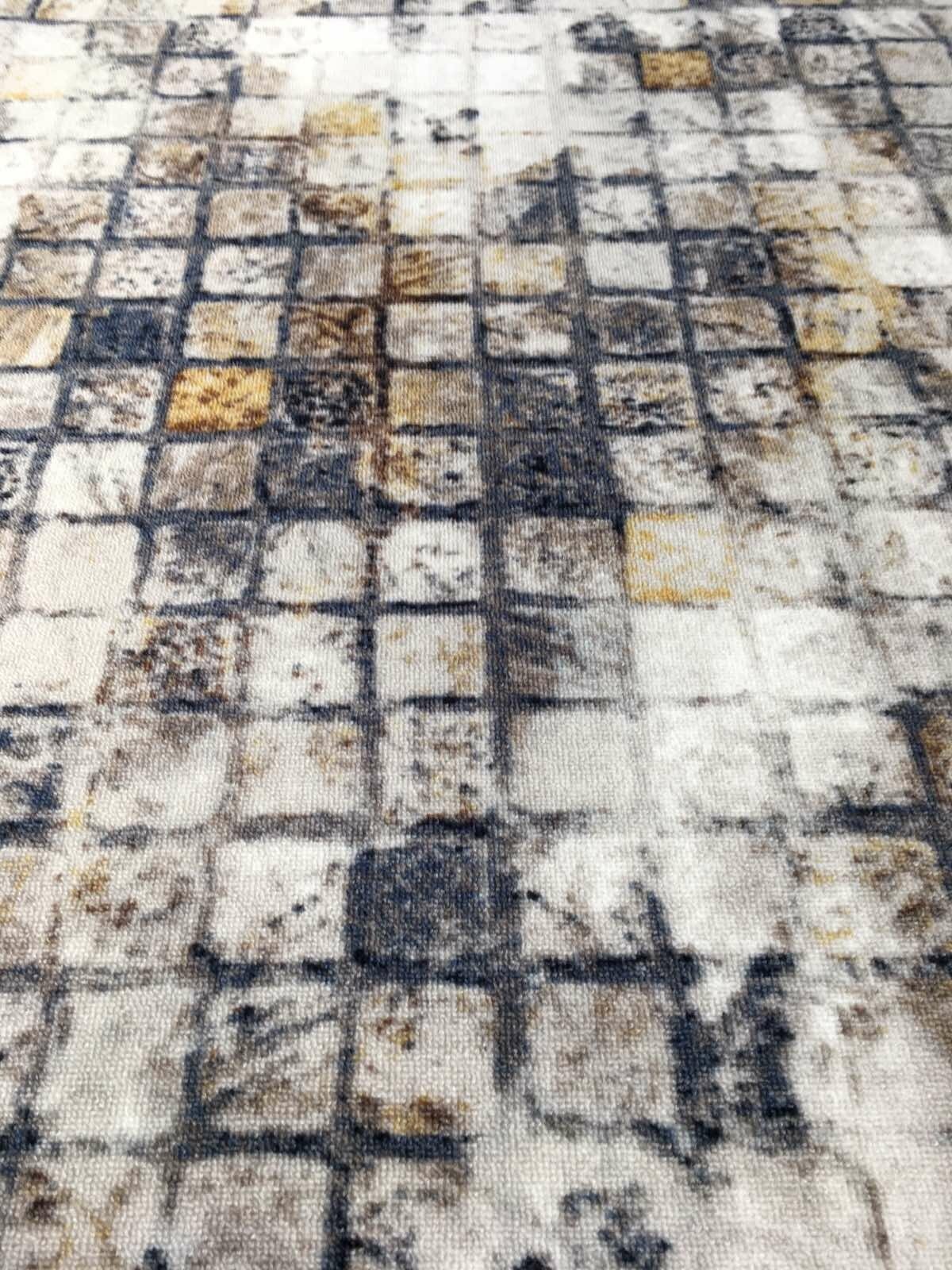 Ковровая дорожка на войлочной основе Carpet World "Madrid" , полиамид , микрофибра , искусственный войлок , 1.40x2.00м - фотография № 3