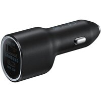 Автомобильное зарядное устройство SAMSUNG EP-L4020 Dual Port (USB-C 25W/USB 15W), черный