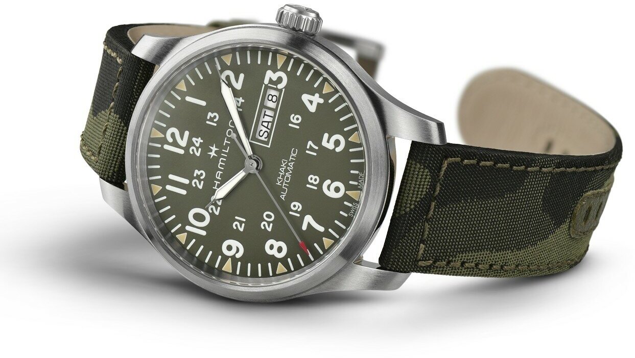 Мужские наручные часы HAMILTON KHAKI FIELD DAY DATE AUTO H70535061