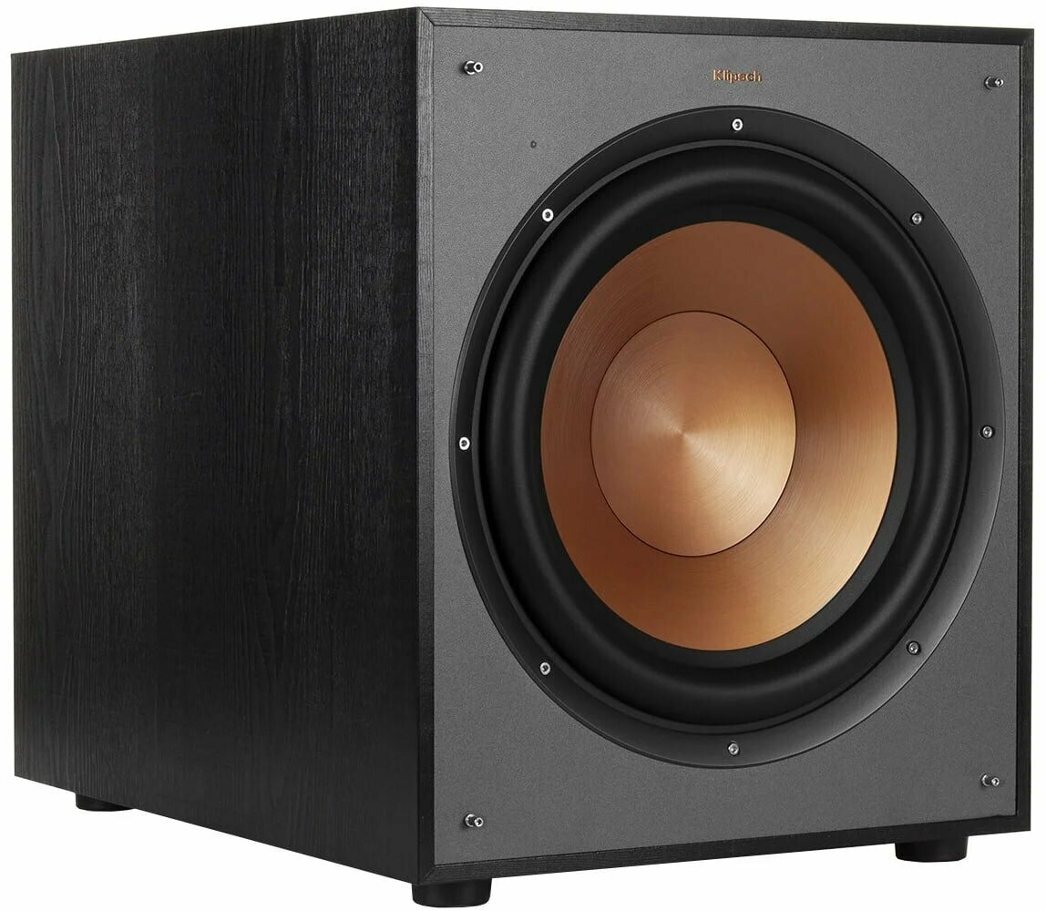 Сабвуфер Klipsch R-120SW 1 колонка черный