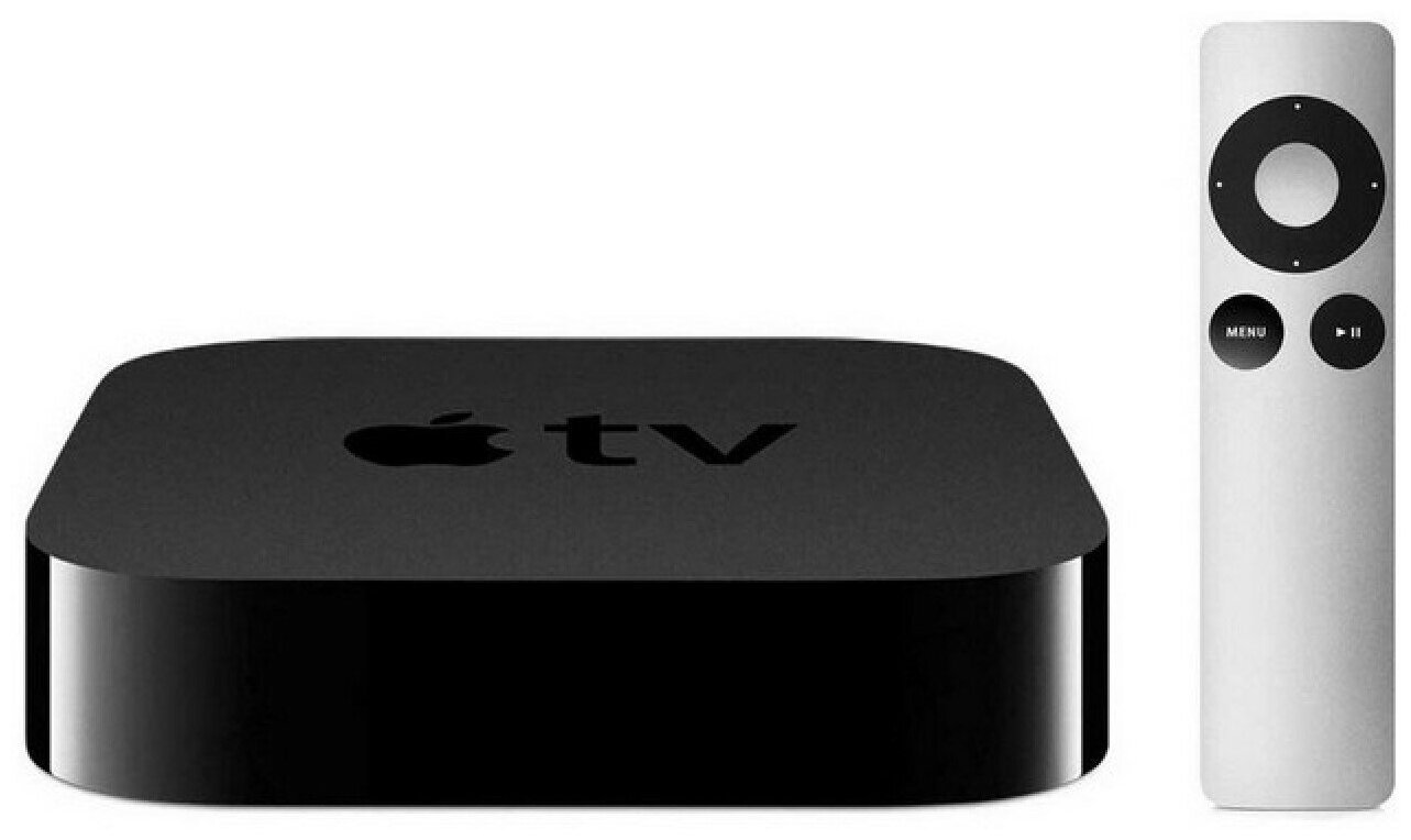 Медиаплеер Apple TV Gen 3 (MD199), чёрный