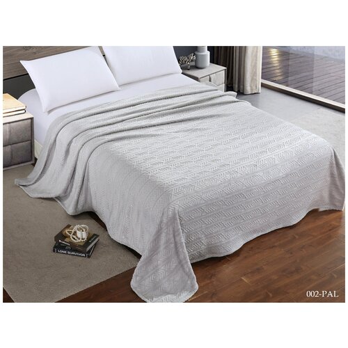 фото 200/pal-002 ла фореста 200х220 однотонный с тиснением микрофибра плед alvitek альвитек