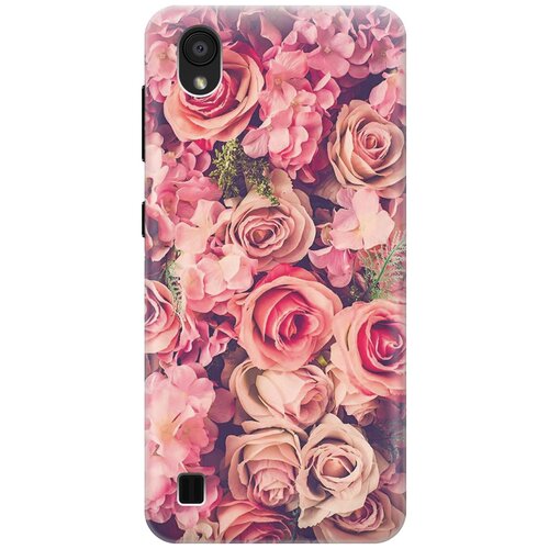 фото Re:pa накладка transparent для zte blade a5 (2019) с принтом "розовый куст"