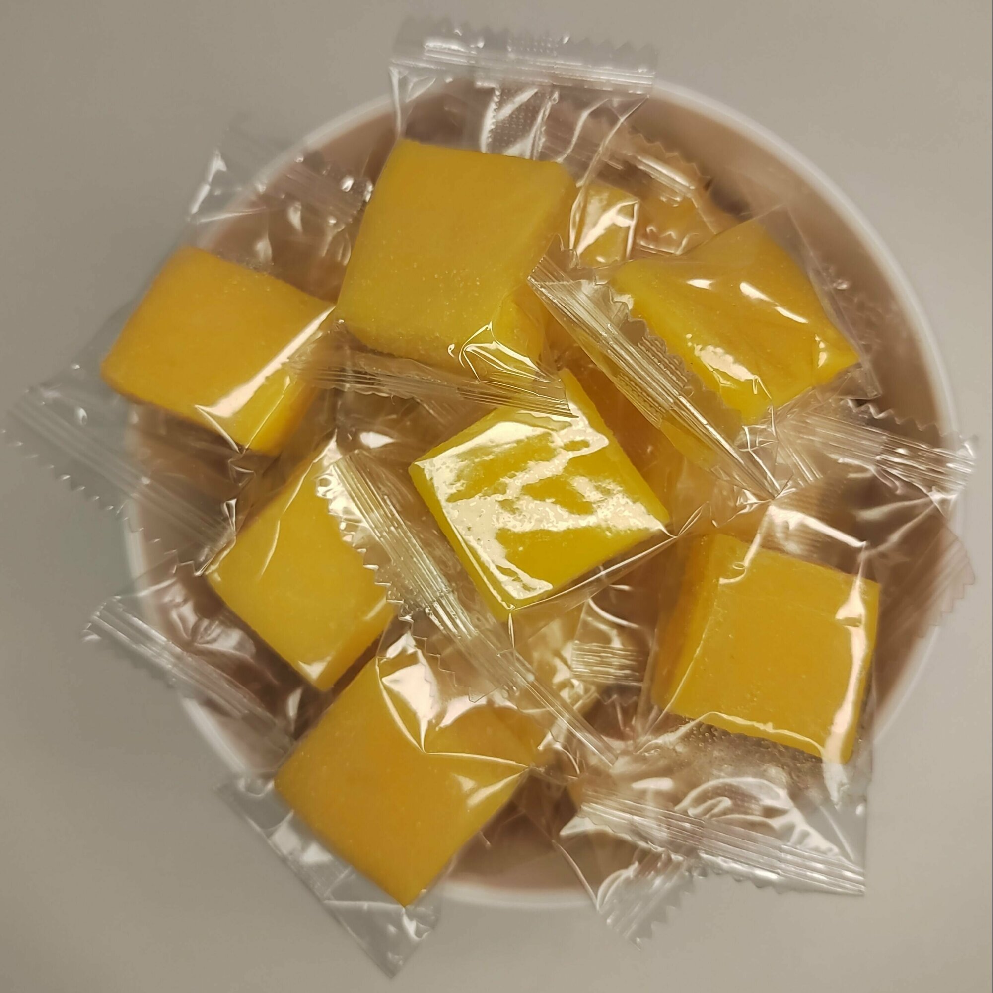 Манго кубики жевательные конфеты, 500гр