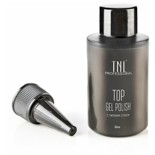 TNL Professional Верхнее покрытие Top Gel Polish, прозрачный, 50 мл tnl professional верхнее покрытие iceberg top бесцветный 10 мл