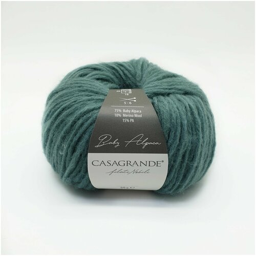 Пряжа 2 мотка Baby Alpaca Casagrande беби альпака меринос